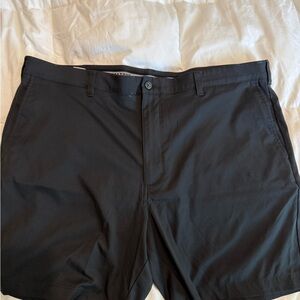 PGA Tour Black Flat Front Golf Shorts. Size 40